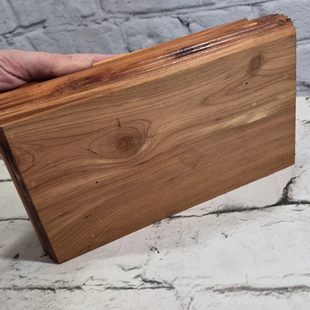 Vintage Cedar Wood Keepsake Trinket Box Sailboat Scene‎ Reno Nevada